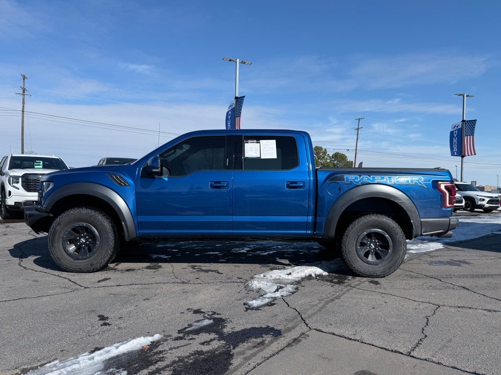 2018 Ford F-150 Raptor rapt tech pack,360 camera,stell bumper,twin moonro