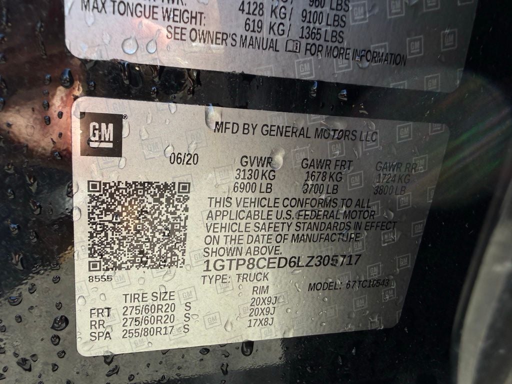 2020 GMC Sierra 1500 Elevation