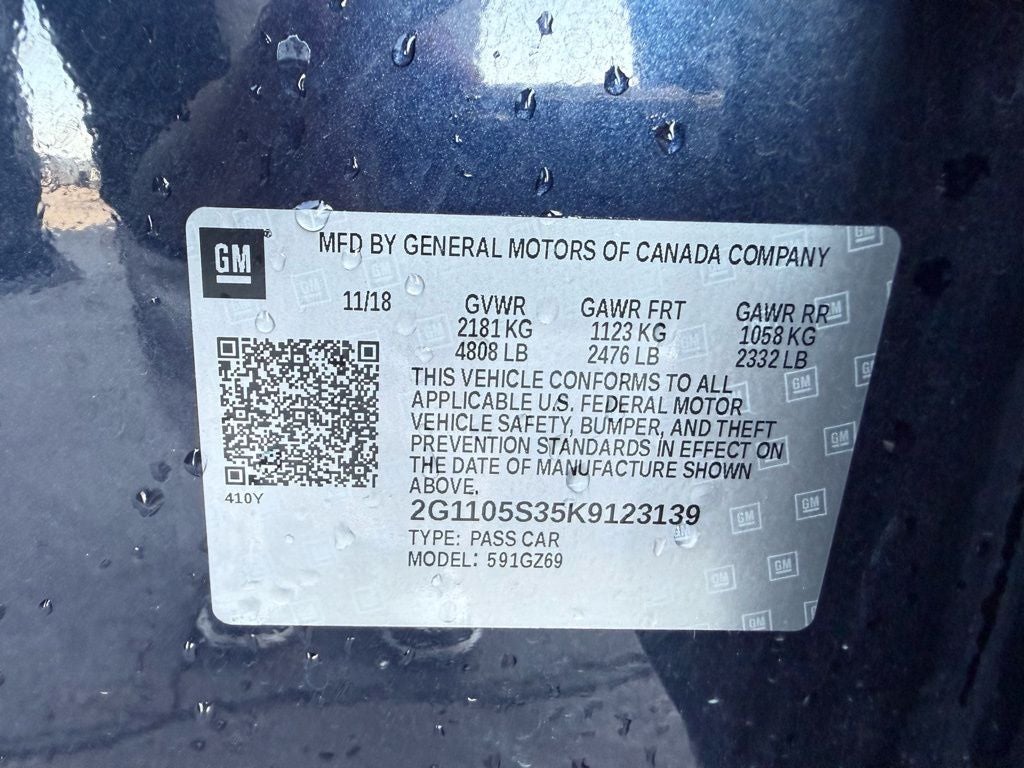 2019 Chevrolet Impala Premier