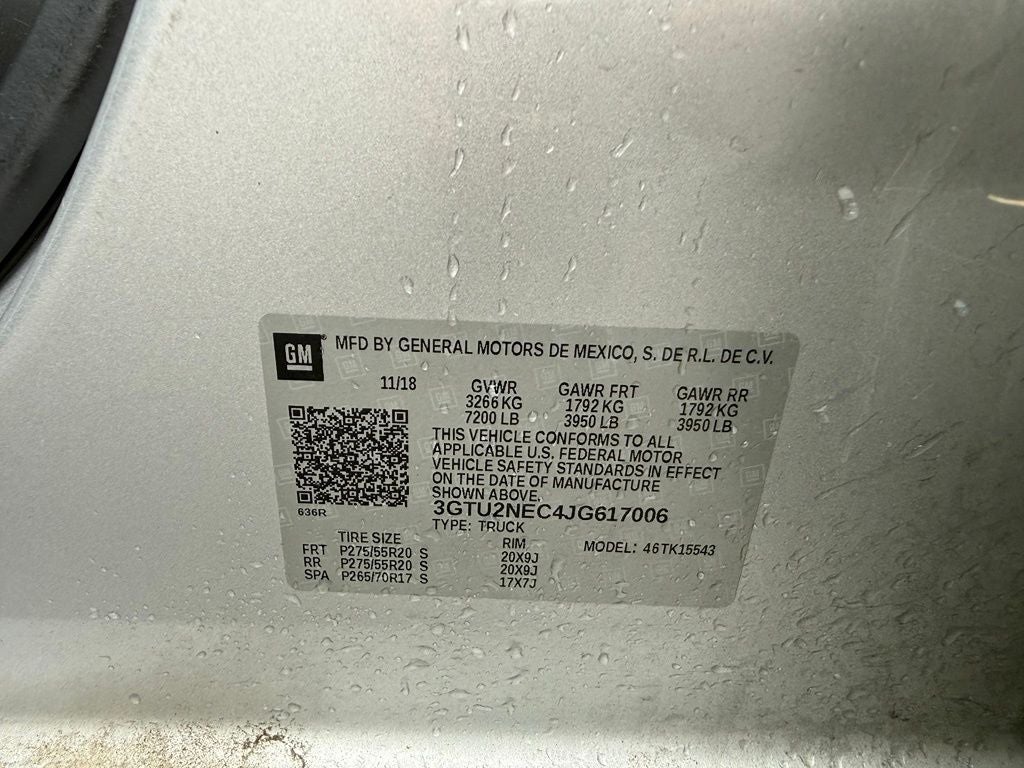 2018 GMC Sierra 1500 SLT