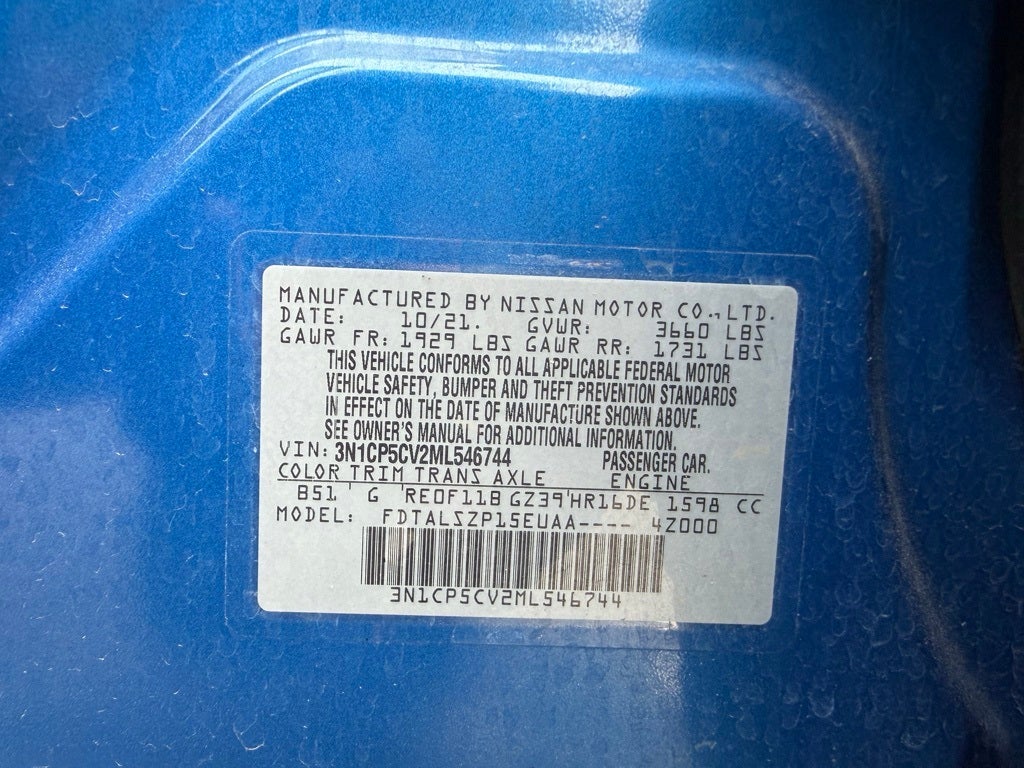 2021 Nissan Kicks SV