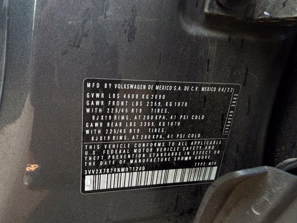 2022 Volkswagen Taos 1.5T SEL