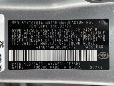 2024 Toyota Camry SE