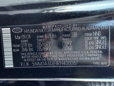 2024 Hyundai Tucson SE