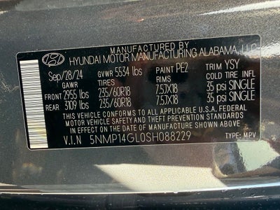 2025 Hyundai Santa Fe SE