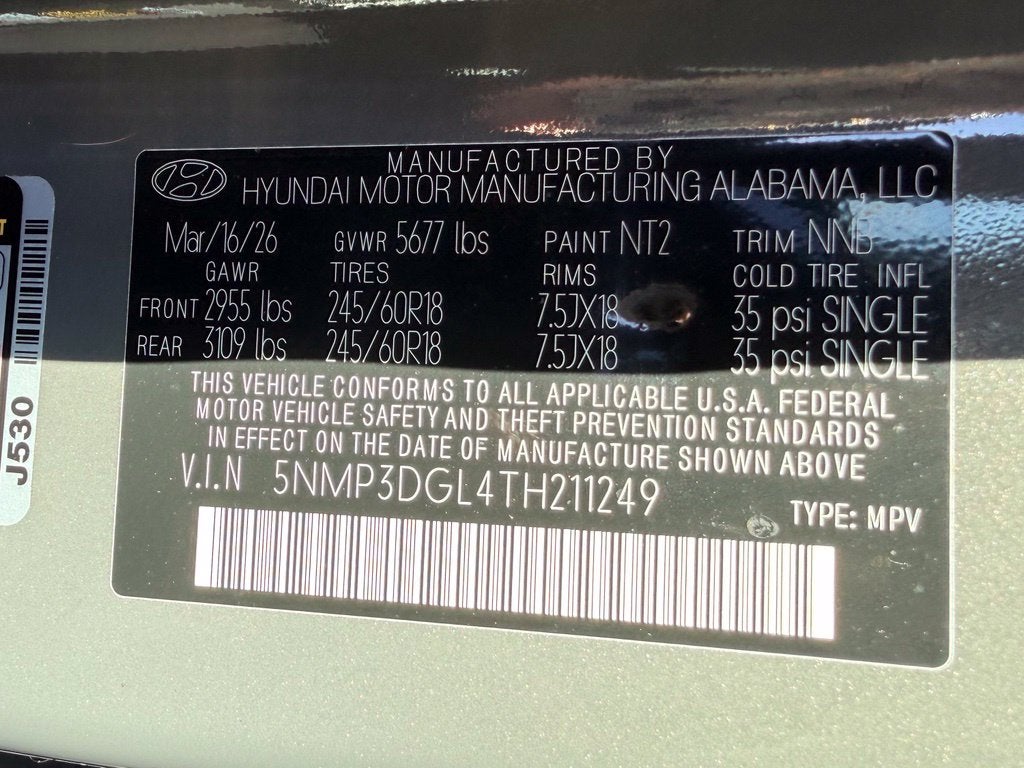2026 Hyundai Santa Fe XRT CPO eligible