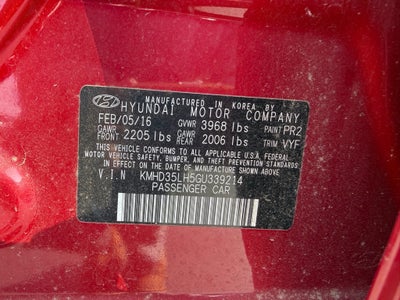 2016 Hyundai Elantra GT Base