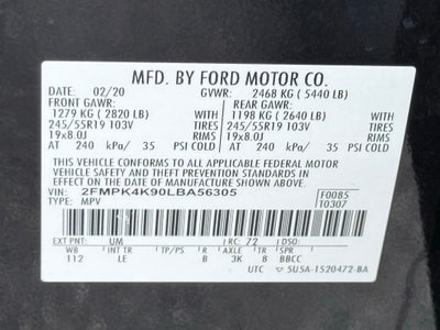 2020 Ford Edge Titanium