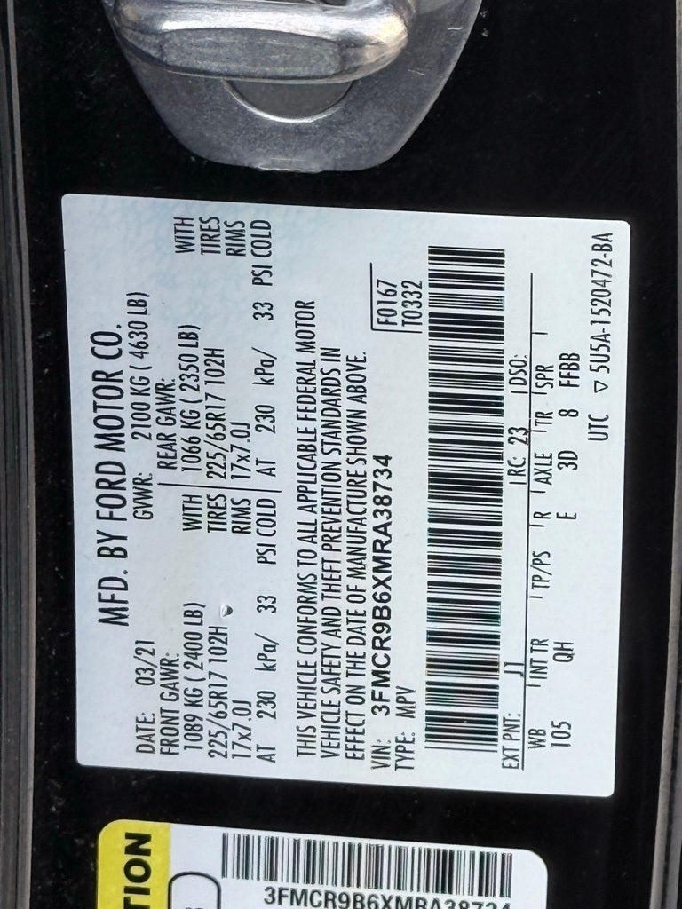 2021 Ford Bronco Sport Big Bend