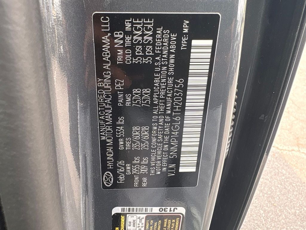 2026 Hyundai Santa Fe SE