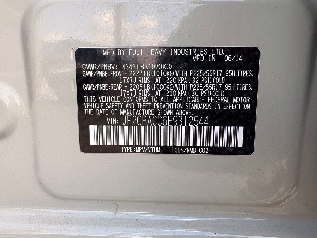 2014 Subaru XV Crosstrek 2.0i Premium