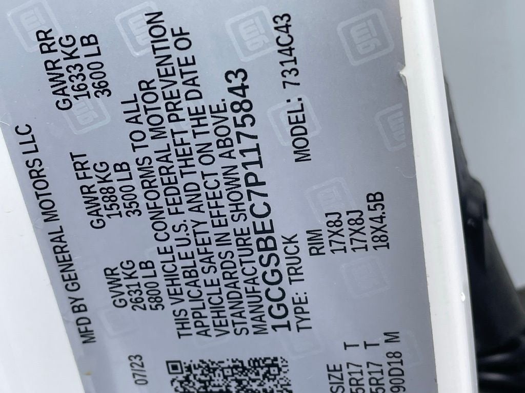 2023 Chevrolet Colorado Work Truck