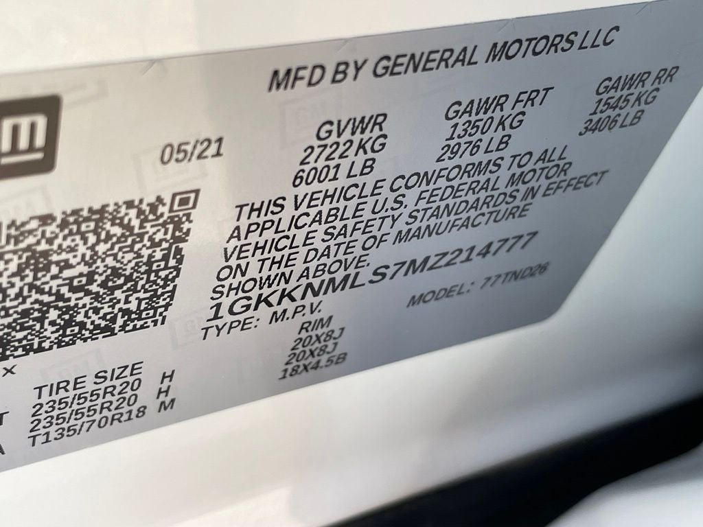 2021 GMC Acadia SLT