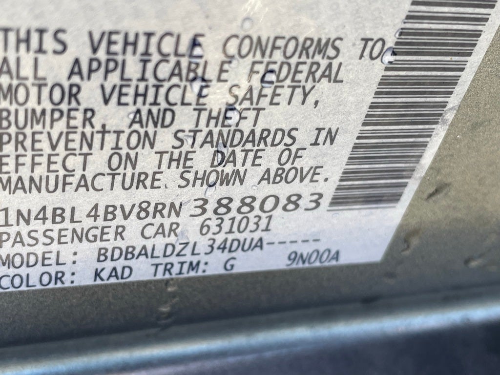 2024 Nissan Altima 2.5 S