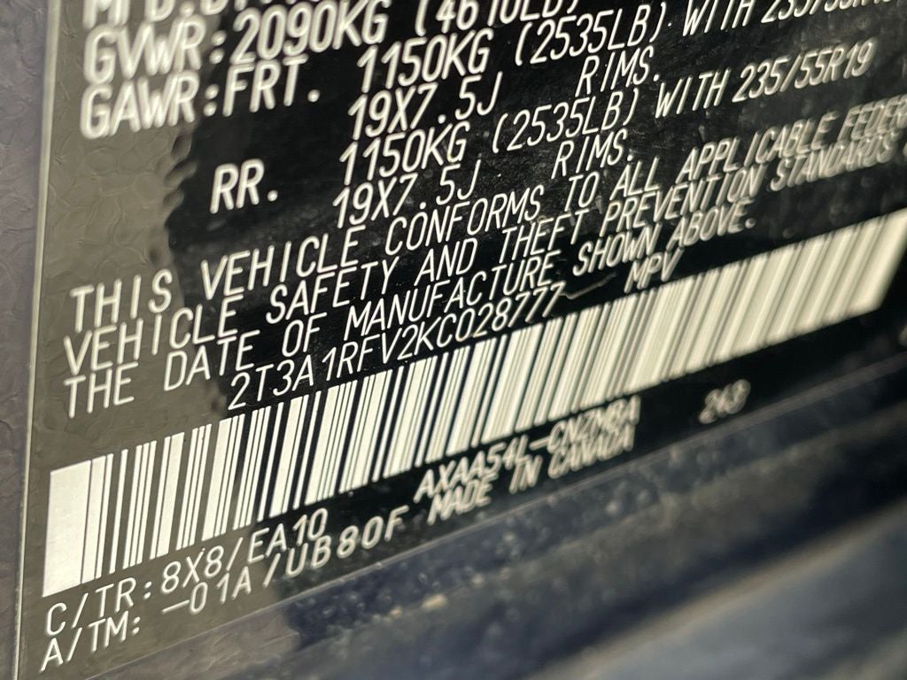 2019 Toyota RAV4 XLE Premium