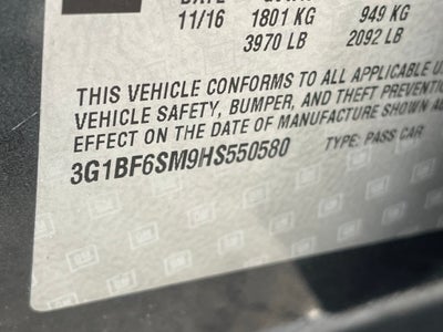 2017 Chevrolet Cruze Premier