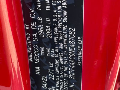 2022 Kia Forte GT