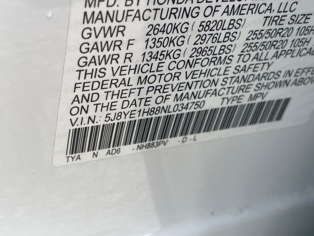 2022 Acura MDX Advance SH-AWD