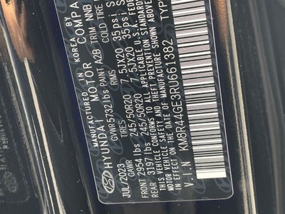 2024 Hyundai Palisade SEL 8 Passenger