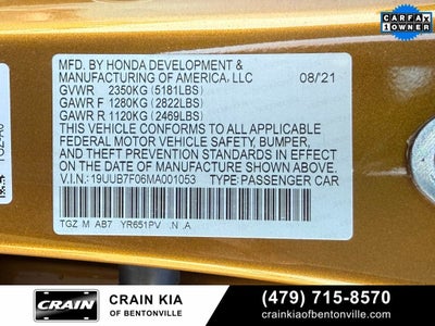 2021 Acura TLX Type S SH-AWD