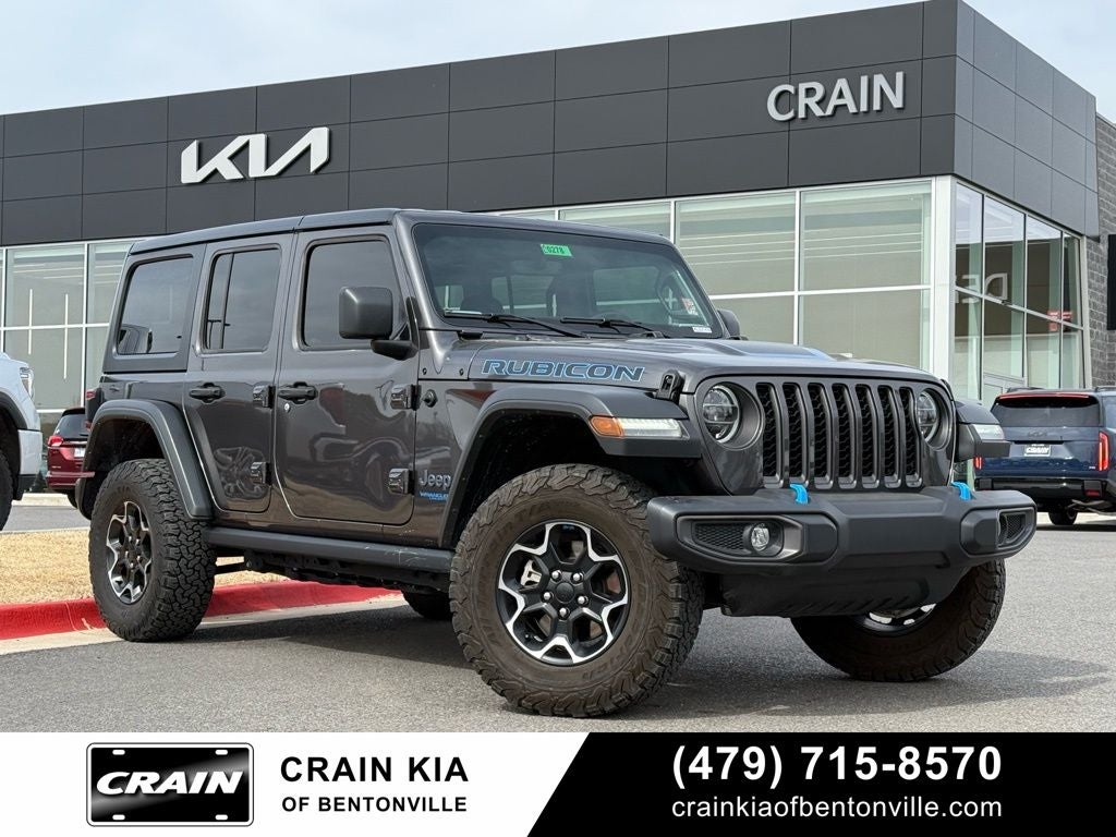 2022 Jeep Wrangler Unlimited Rubicon 4xe - 4WD / CLEAN CARFAX