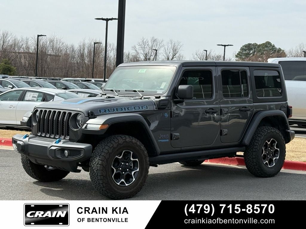 2022 Jeep Wrangler Unlimited Rubicon 4xe - 4WD / CLEAN CARFAX