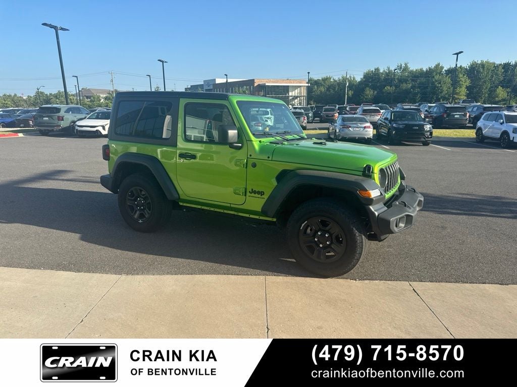 2025 Jeep Wrangler Sport - 4WD / CLEAN CARFAX / ONE OWNER