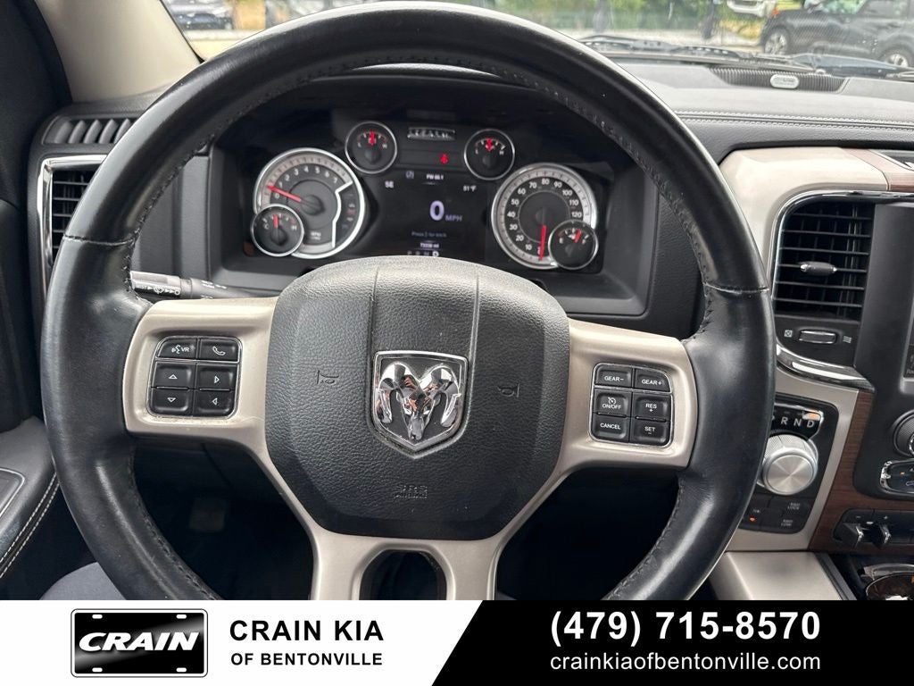 2016 RAM 1500 Laramie - 4WD / CLEAN CARFAX / ONE OWNER