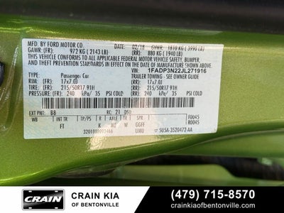 2018 Ford Focus Titanium - HATCHBACK / SUNROOF / CLEAN CARFAX / LOW MILES!