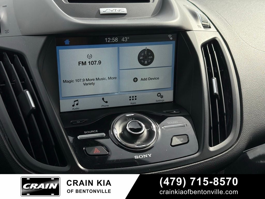 2017 Ford Escape Titanium - PANORAMIC SUNROOF / CLEAN CARFAX