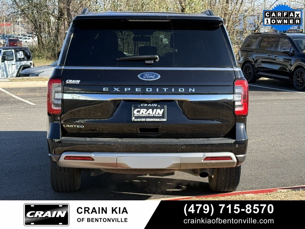 2024 Ford Expedition Limited - 4WD / PANORAMIC SUNROOF / CLEAN CARFAX / 1 OWNER