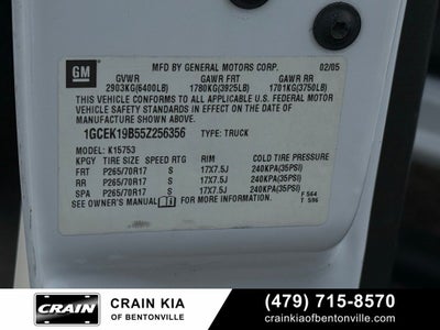 2005 Chevrolet Silverado 1500 Z71 Style Side - 4WD / CLEAN CARFAX