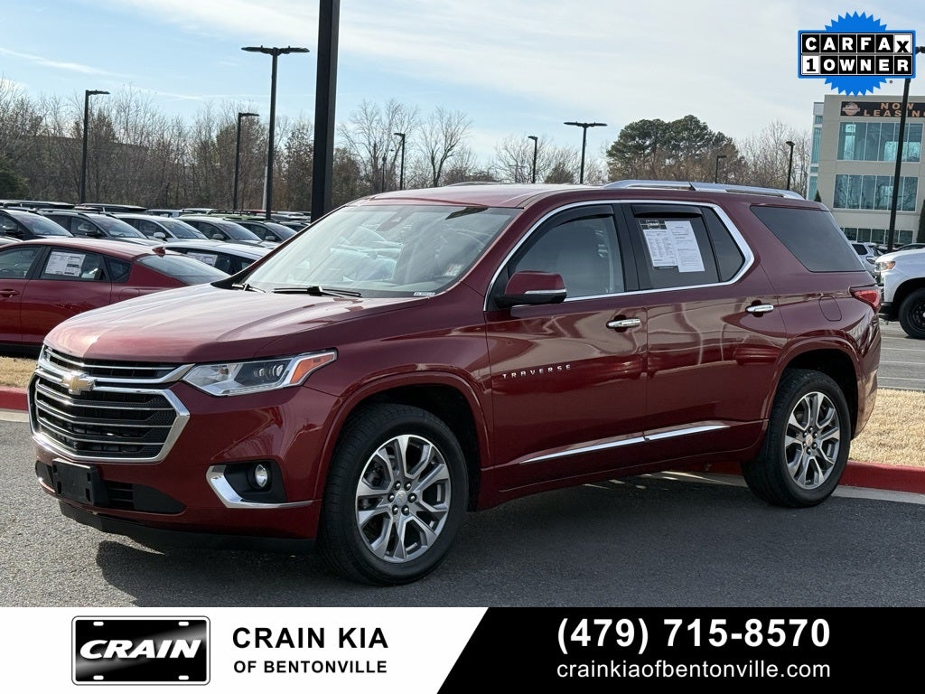 2021 Chevrolet Traverse Premier - CARFAX ONE OWNER