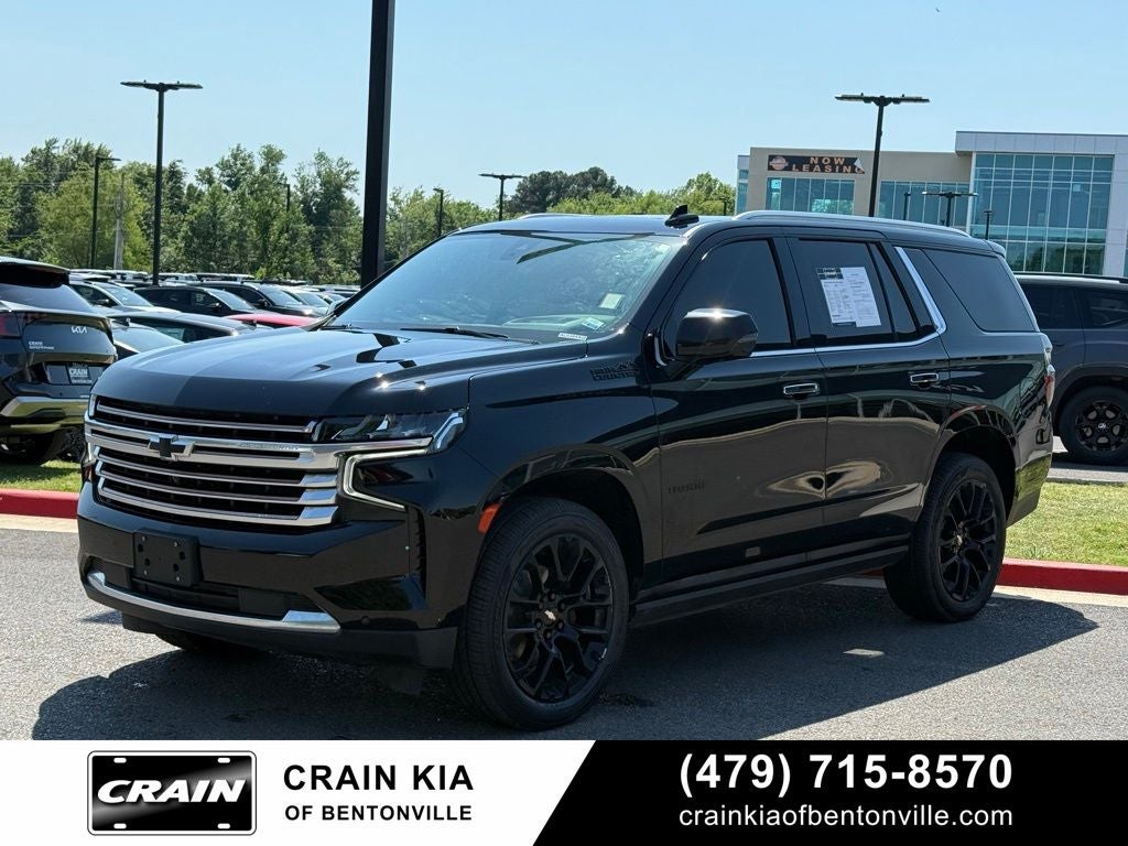 2022 Chevrolet Tahoe High Country - 4WD / PANORAMIC SUNROOF / ONE OWNER