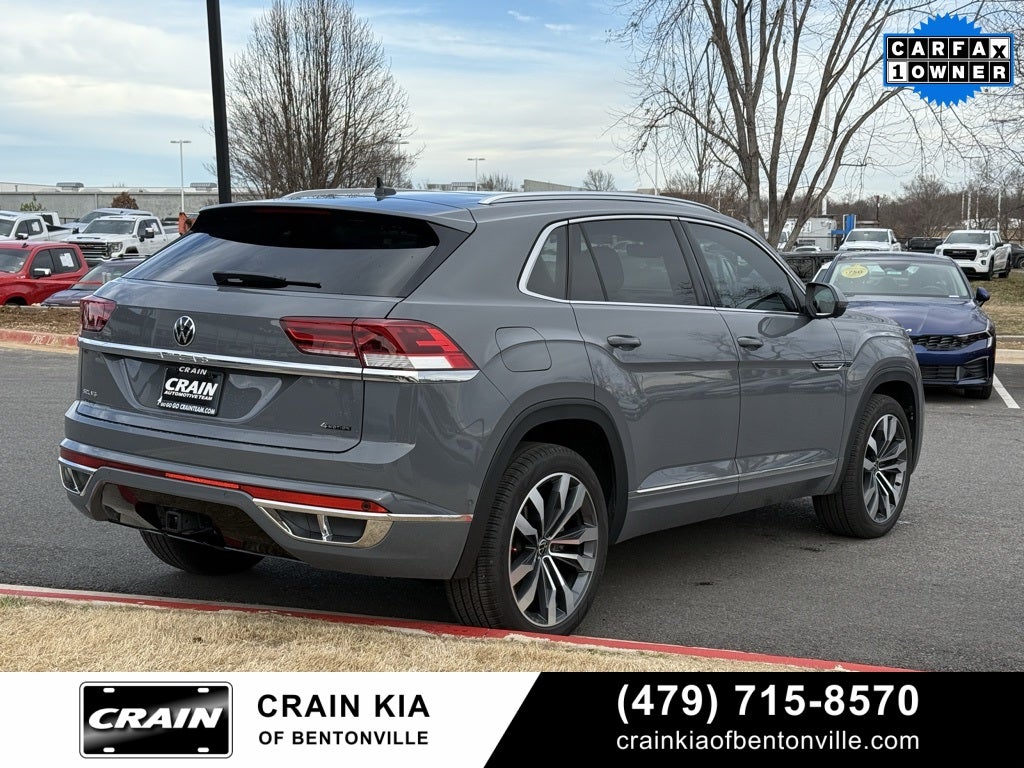2023 Volkswagen Atlas Cross Sport 3.6L V6 SEL Premium R-Line - AWD / PANORAMIC SUNROOF / 1 OWNER