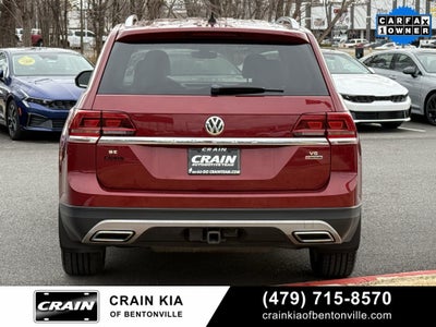 2019 Volkswagen Atlas 3.6L V6 SE - AWD / ONE OWNER