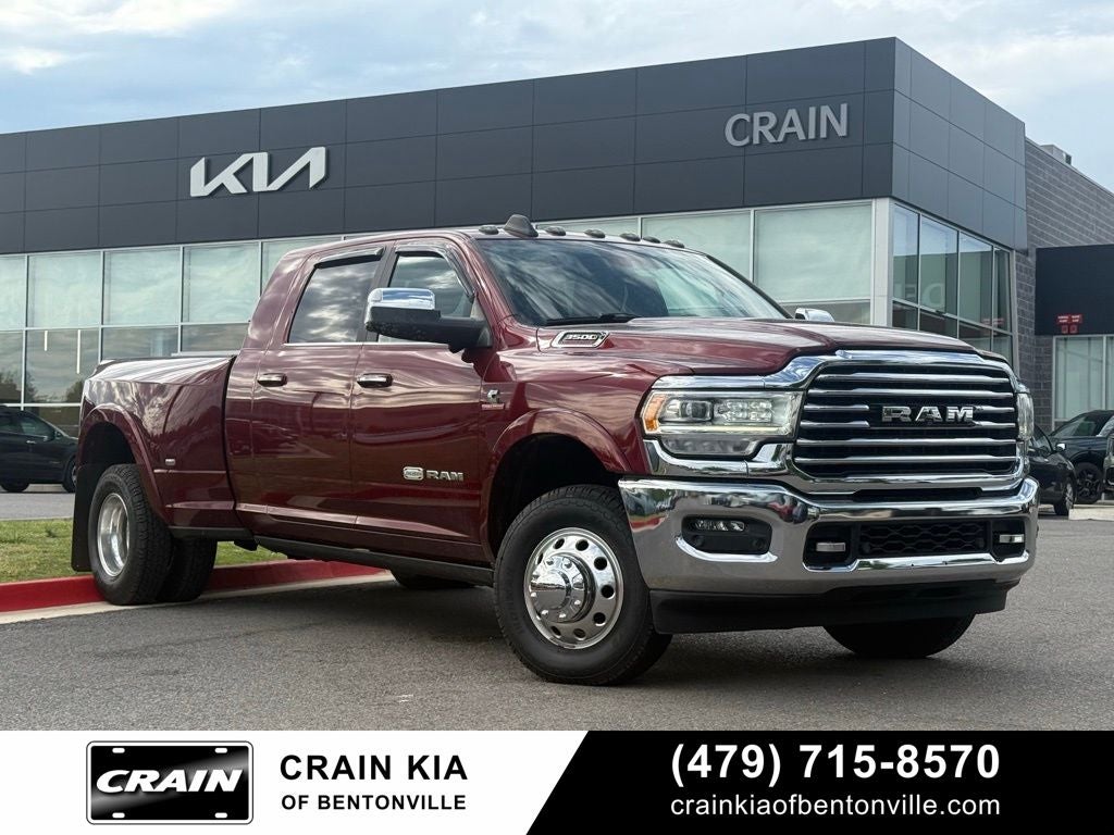 2021 RAM 3500 Laramie Longhorn - 4WD / CLEAN CARFAX / ONE OWNER