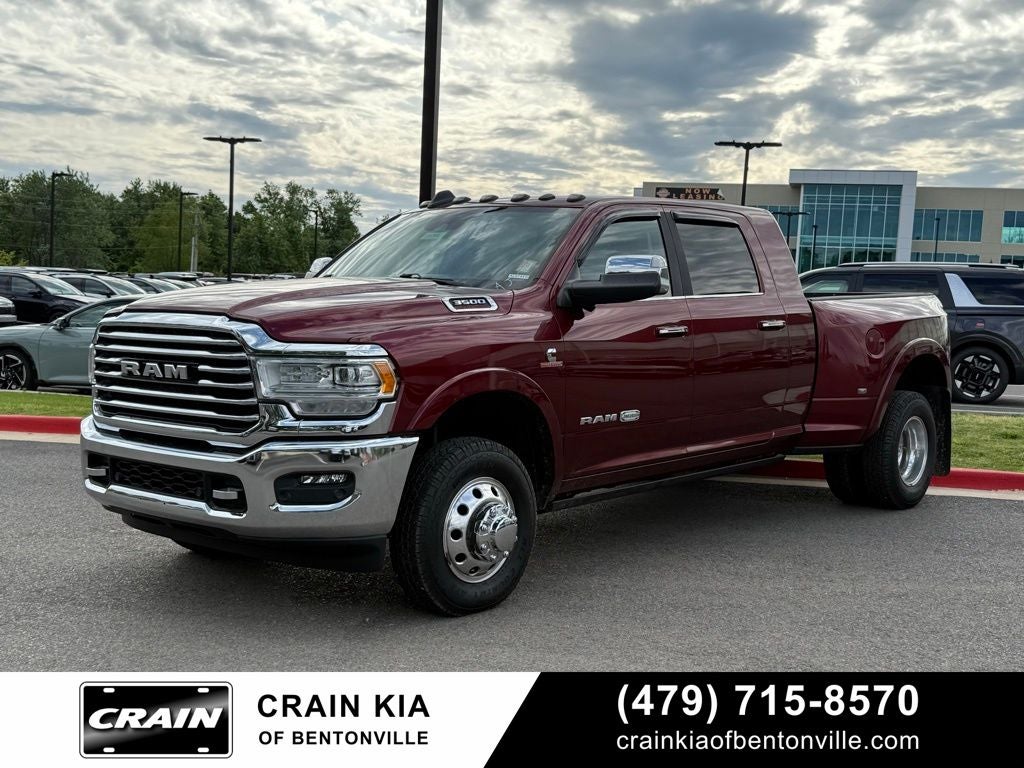 2021 RAM 3500 Laramie Longhorn - 4WD / CLEAN CARFAX / ONE OWNER
