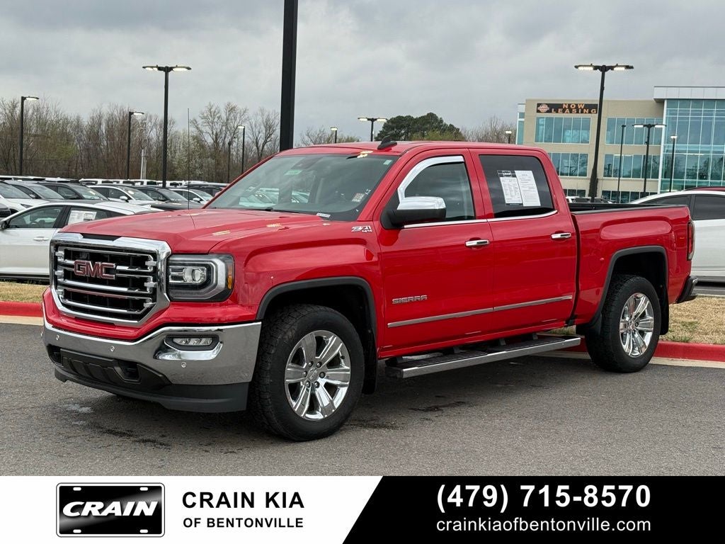 2017 GMC Sierra 1500 SLT - 4WD / SUNROOF / CLEAN CARFAX / ONE OWNER