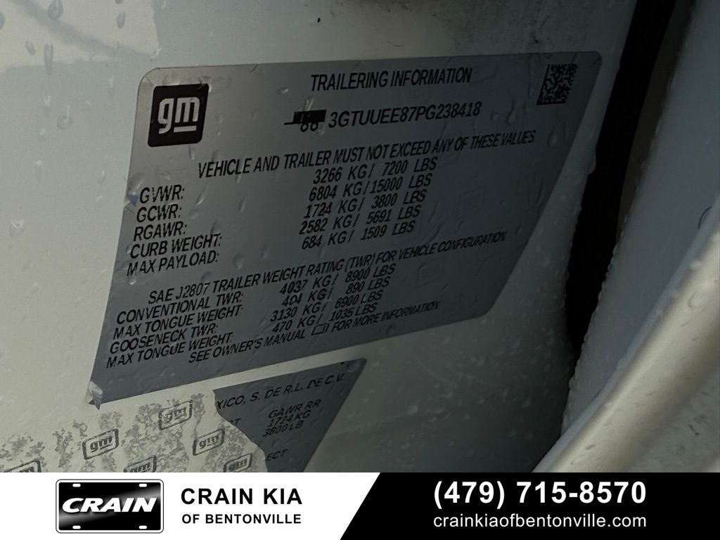 2023 GMC Sierra 1500 AT4 - 4WD / CLEAN CARFAX