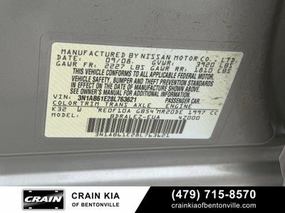 2008 Nissan Sentra 2.0 S - LOW MILES!