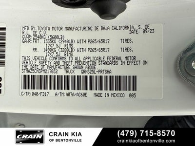 2023 Toyota Tacoma TRD Sport V6 - CLEAN CARFAX