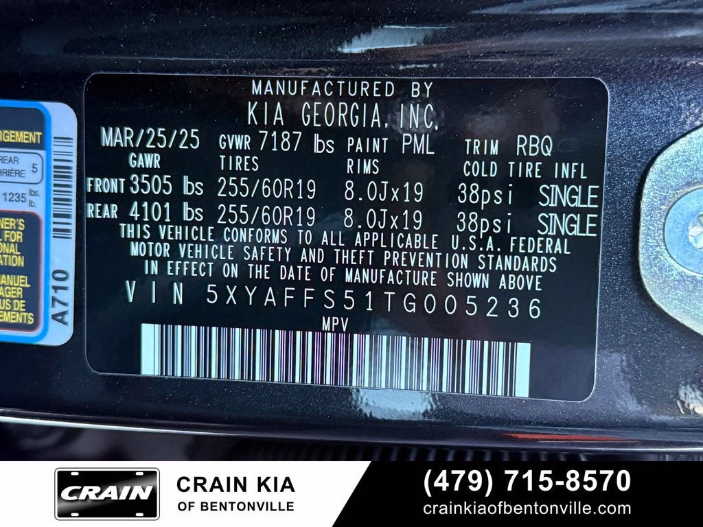 2026 Kia EV9 Wind - KIA CPO / AWD / SUNROOF