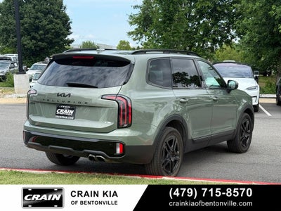 2025 Kia Telluride EX X-Line - KIA CPO / AWD / SUNROOF