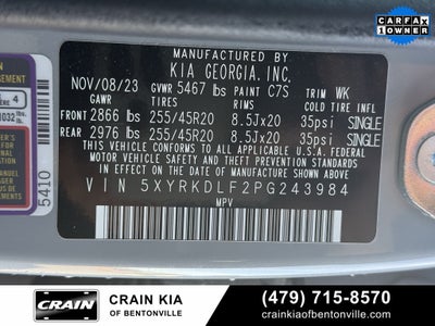 2023 Kia Sorento SX-Prestige - KIA CPO / AWD / PANORAMIC SUNROOF