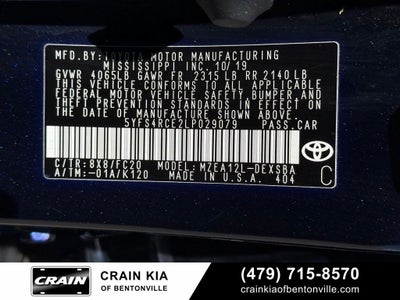 2020 Toyota Corolla SE - CLEAN CARFAX HISTORY