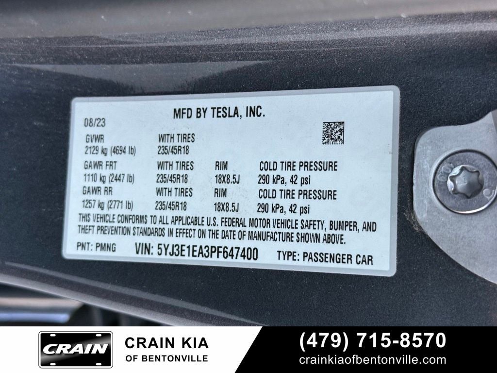 2023 Tesla Model 3 Base