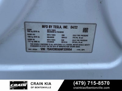 2022 Tesla Model X Plaid - 3RD ROW / AWD / CLEAN CARFAX