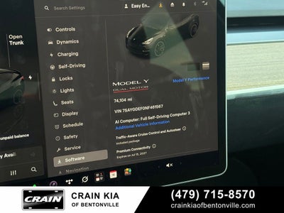 2022 Tesla Model Y Performance - CARFAX ONE OWNER
