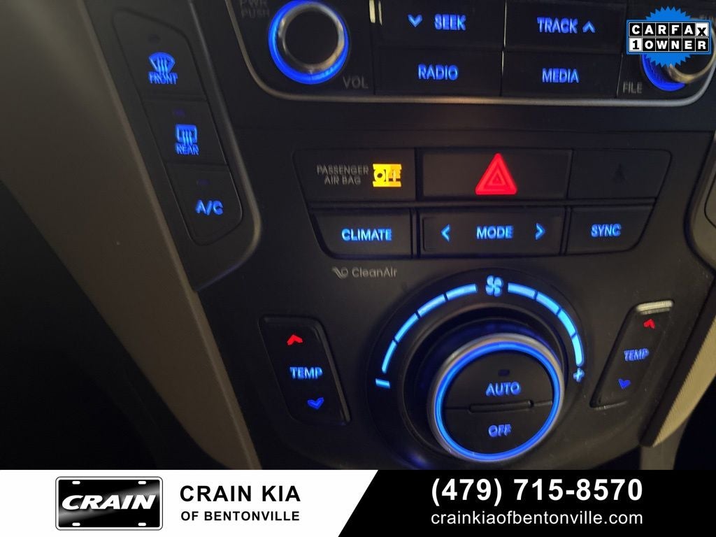 2017 Hyundai Santa Fe Limited - AWD / ONE OWNER / LEATHER